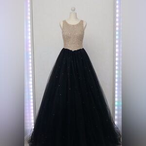 Tulle and Beaded Prom/Quinceañera Dress